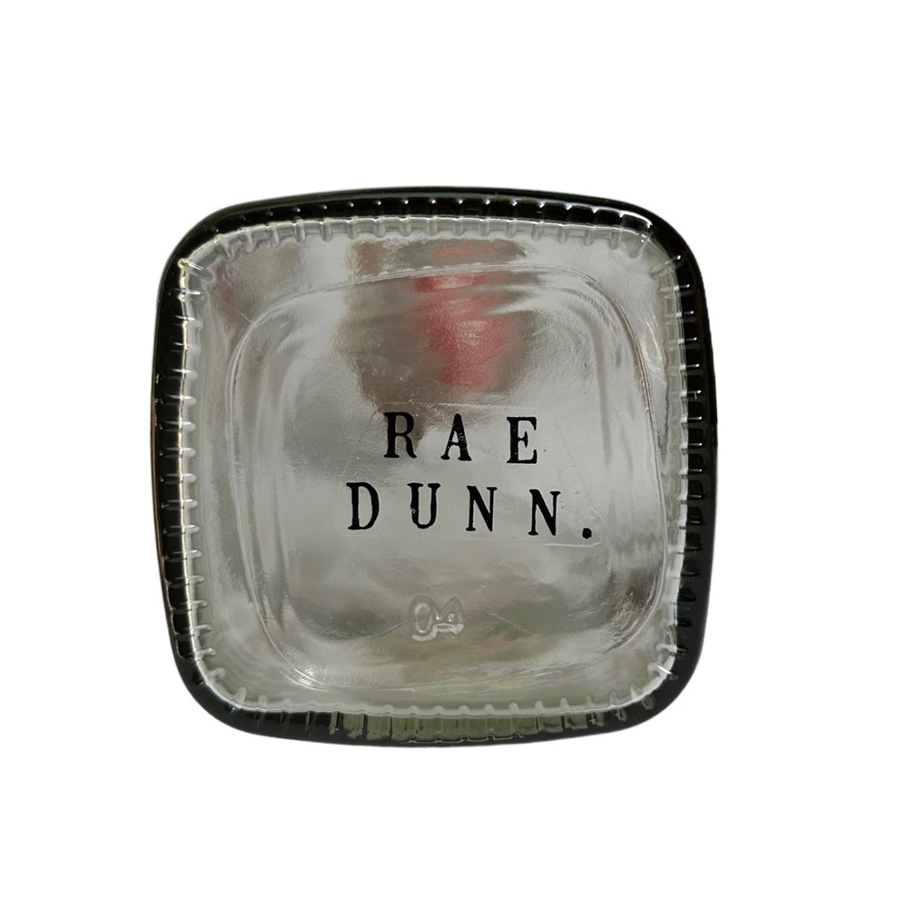 Rae Dunn FUN Clear Glass Bottle Bail & Trigger Closure Gold Letters NWT 2017 OG - Picture 8 of 12